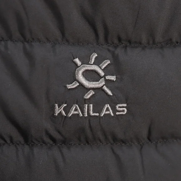 KAILAS hooded zipper casual long-sleeved down jacket - Picture 3 of 9